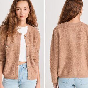 Line & Dot Brown Cozy Cardigan Sweater